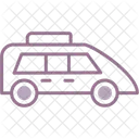 Mini Fourgonnette Automobile Vehicule Icon