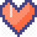 Pixel 8 Bit Love Icon