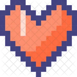 Minimalistic heart  Icon