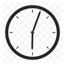 Minimalistic wall clock dial  Icon