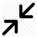 Minimise Arrow Fullscreen Icon