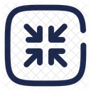 Minimizar Cuadrado Flecha Ui Icon