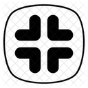 Minimize Arrow Resize Icon