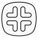 Minimize Arrow Resize Icon