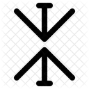 Minimize Arrow Resize Icon
