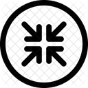 Minimize Resize Direction Icon