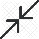 Minimize Shrink Centered Icon