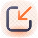 Minimize Arrow Icon