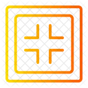 Minimize Ui Center Icon