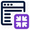 Minimize Page Size Icon