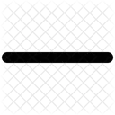 Minimize Minus Remove Icon