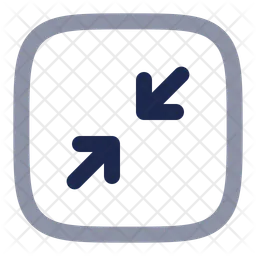 Minimize-square-minimalistic  Icon