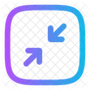 Minimize Square Minimalistic Icon