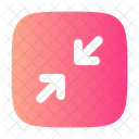 Minimize Square Minimalistic Icon