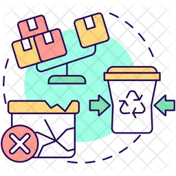 Minimize waste  Icon
