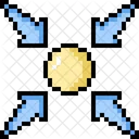 Minimizemaximize Square Pixel Art Icon