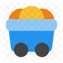 Mining Mining Cart Bitcoin Icon