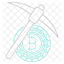Mining bitcoin  Icon