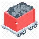 Mining Cart Ore Cart Mining Wagon Icon