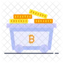 Bitcoin Bitcoin Mining Cart Cryptocurrency Icon