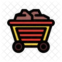 Mine Cart Trolley Icon
