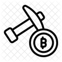 Mining Crypto Bitcoin Mining Cryptocurrency Mining Icon
