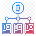 Blockchain Mining Bitcoin Mining Icon