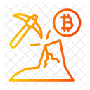 Mining Cryptocurrency Currency Icon