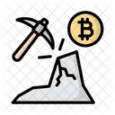 Mining Cryptocurrency Money Icon