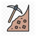Mining Ore Coal Mining Icon
