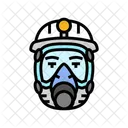 Mining Mask Face Icon