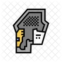 Mining Site Plan Icon