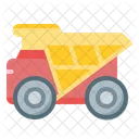 Mining Truck Recycle Truck Dump Truck Icon