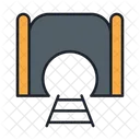 Mining Tunnel Tunnel Train Tunnel Icon