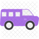 Minivan Familia Carro Ícone