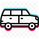 Mini Van Travel Icon