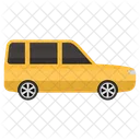 Minivan Road Trip Vehicle Transport Icon