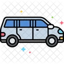 Minivan Van Car Icon