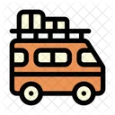 Minivan Vehicle Transport Icon