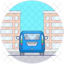 Minivan Kleinbus Minivan Nahverkehr Symbol
