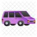 Minivan Minibus Transport Icône