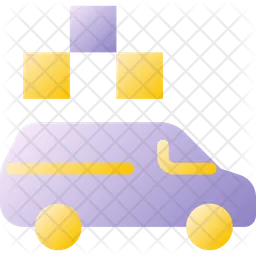 Minivan taxi  Icon