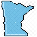 Minnesota States Location Symbol