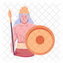 Minoan Warrior Historical Warrior Medieval Warrior Icon