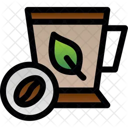 Mint coffee  Icon