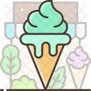 Mint Ice Cream  Icon