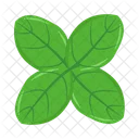 Organic Green Leaf Icon