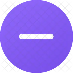 Minus  Icon
