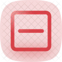 Minus Sq Fr Icon