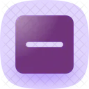 Minus Sq Fr Icon